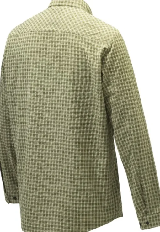 Ligthweight Shirt paita, Light Green Check-Beretta Fashion
