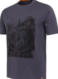 Beretta M's Logo T-shirt Ebony Best