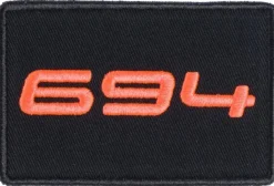 Beretta Unisex 694 Velcro Patch Black Hot