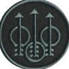 Unisex Trident Velcro Patch Black-Beretta New