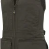 Beretta W's Teal Sporting EVO Vest Brown Bark Fashion