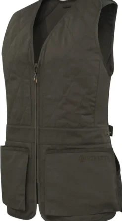 Beretta W's Teal Sporting EVO Vest Brown Bark Fashion