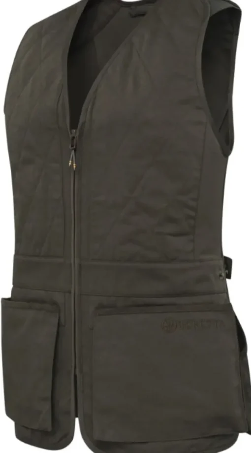 Beretta W's Teal Sporting EVO Vest Brown Bark Fashion