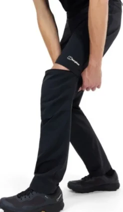 Berghaus Ms Trail-Explorer Zip Off Pant Black/Black Hot