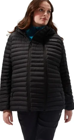 Nula Maternity 2 In 1 Hooded äitiystakki, musta-Berghaus Clearance