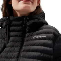 Nula Maternity 2 In 1 Hooded äitiystakki, musta-Berghaus Clearance