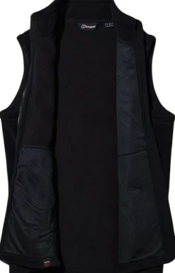 Prism Polartec InterActive fleeceliivi, musta-Berghaus Online