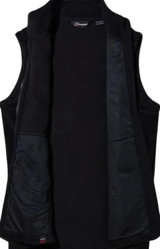 Prism Polartec InterActive fleeceliivi, musta-Berghaus Online