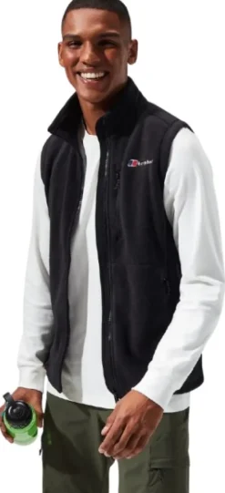 Prism Polartec InterActive fleeceliivi, musta-Berghaus Online