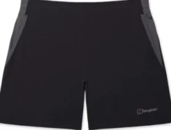 Ws Wandermoor Wind Short Jet Black/Grey Pinstripe-Berghaus Fashion