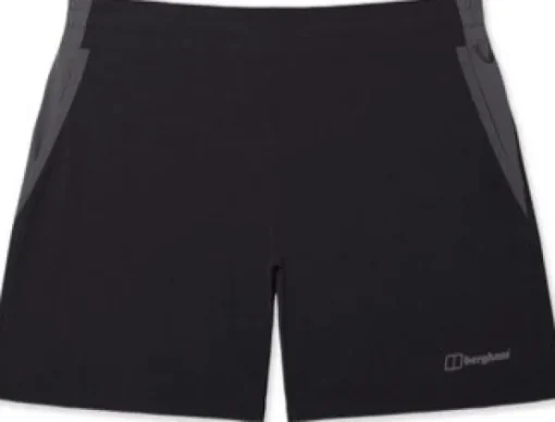 Ws Wandermoor Wind Short Jet Black/Grey Pinstripe-Berghaus Fashion