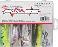 Pulse Shad Box 11 cm heittojigit, sis. jigipäät-Berkley Outlet