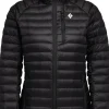 Approach Down Hoody naisten untuvatakki, Black-Black Diamond Discount