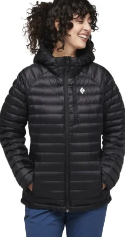 Approach Down Hoody naisten untuvatakki, Black-Black Diamond Discount