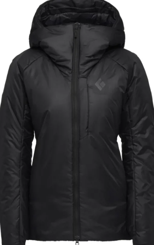 Belay Parka naisten talvitakki, musta-Black Diamond Fashion