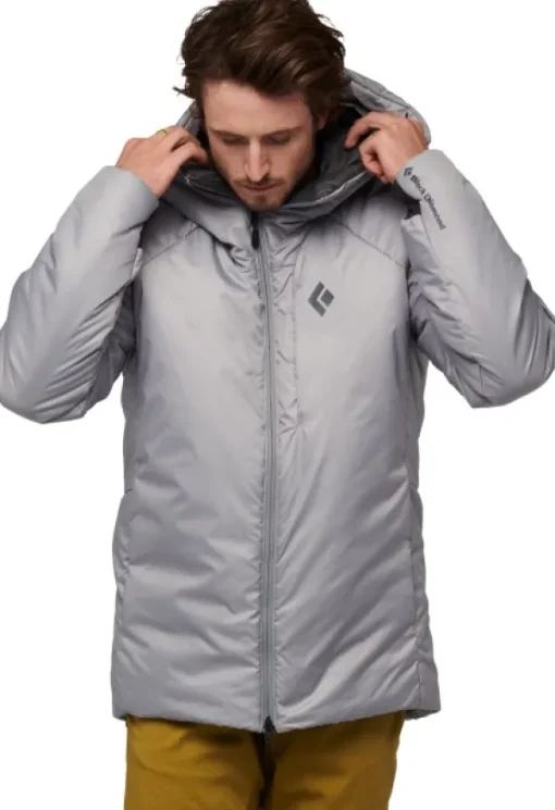 Black Diamond Belay Parka talvitakki, vaaleanharmaa Outlet