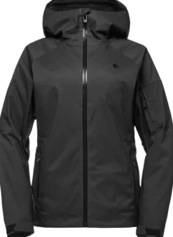 Black Diamond Boundary Line Ski naisten laskettelutakki, musta Discount