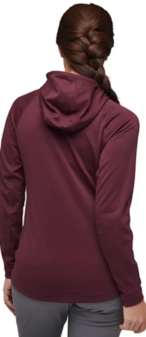 Coefficient Hoody naisten fleece, punavioletti-Black Diamond Hot