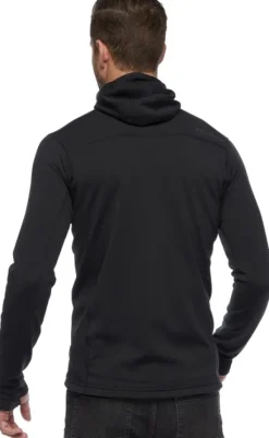 Black Diamond Coefficient Hoody välikerros, Black Hot