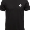 Equipmnt For Alpinist Tee t-paita, musta SS22-Black Diamond New