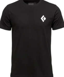Equipmnt For Alpinist Tee t-paita, musta SS22-Black Diamond New