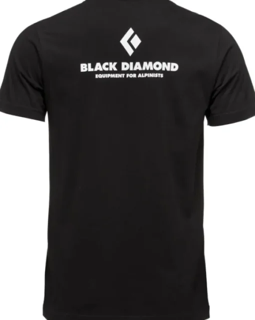 Equipmnt For Alpinist Tee t-paita, musta SS22-Black Diamond New