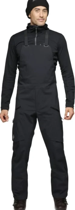 Black Diamond Factor Bibs haalari/toppahousut, Black Online