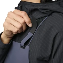 Factor Bibs naisten haalari/toppahousut, Charcoal-Black Diamond Best