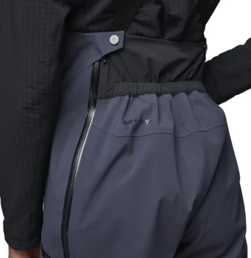 Factor Bibs naisten haalari/toppahousut, Charcoal-Black Diamond Best