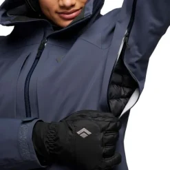 Factor Shell naisten takki, Charcoal-Black Diamond Hot