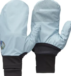Black Diamond Gridtech Storm Hood Gloves hanskat/kintaat, Carbon/Glacier Best