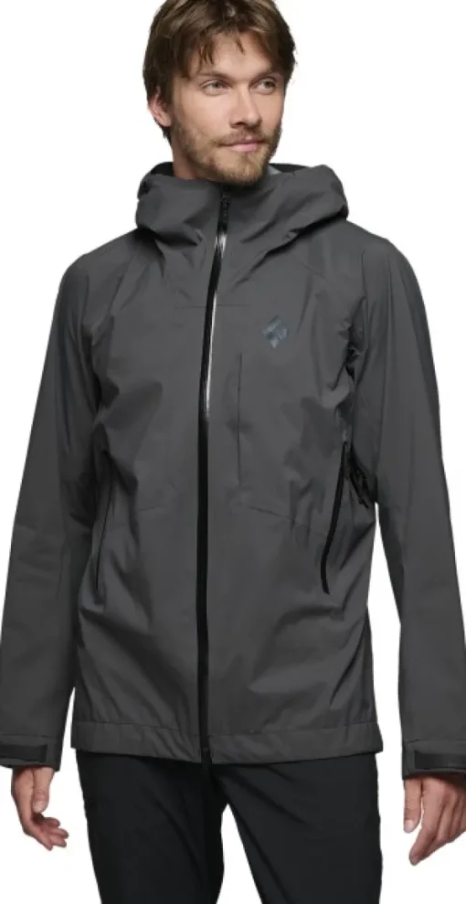 Highline Stretch Shell takki, Anthracite-Black Diamond Fashion