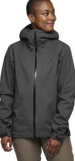Black Diamond Highline Stretch Shell naisten takki, Anthracite Online