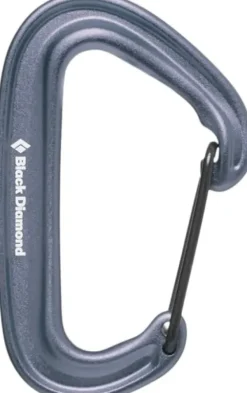 Black Diamond Litewire karabiinihaka, harmaa Best