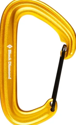 Black Diamond Litewire karabiinihaka, keltainen Discount