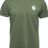 Black Diamond M Equipment For Alpinist SS Tee t-paita, vihreä Fashion