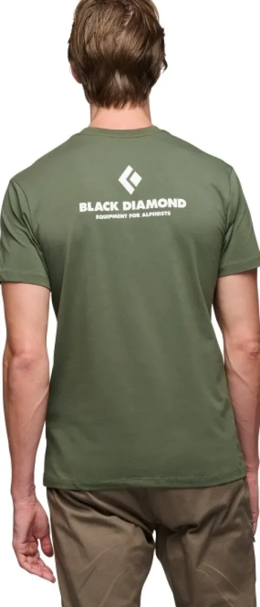 Black Diamond M Equipment For Alpinist SS Tee t-paita, vihreä Fashion