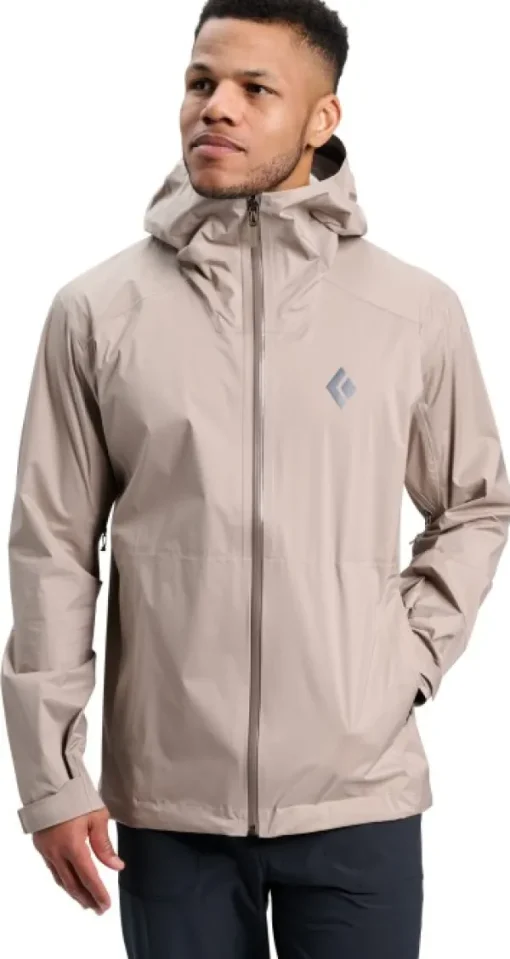 M Fineline Stretch Shell Moonstone-Black Diamond Discount