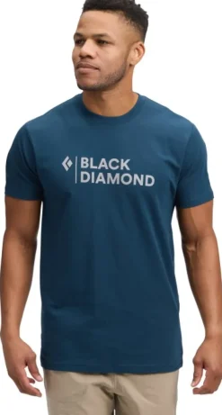 M Mini Stacked SS Tee Indigo-Black Diamond New