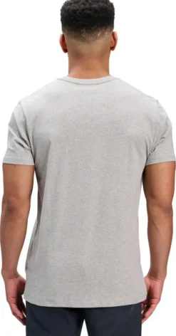 M Mini Stacked SS Tee Nickel Heather-Black Diamond Discount