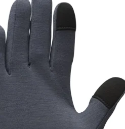 Black Diamond Midweight Wool Liners aluskäsineet, tummanharmaa Outlet