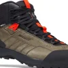 Mission Leather Mid WP Approach Shoes kengät, Walnuts/Octane-Black Diamond New