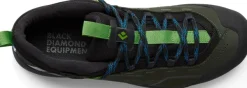 Black Diamond Mission Leather Low WP Approach Shoes kengät, vihreä Online