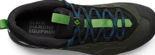 Black Diamond Mission Leather Low WP Approach Shoes kengät, vihreä Online