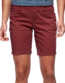 Notion Sl naisten shortsit, viininpunainen-Black Diamond Best