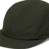 Black Diamond 5-Panel Synthetic Cap Dark Moss/Anthracite Icon Logo Fashion