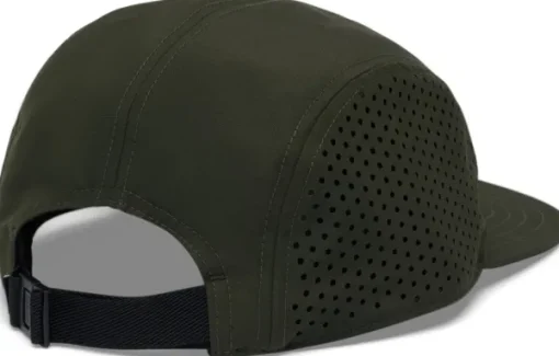 Black Diamond 5-Panel Synthetic Cap Dark Moss/Anthracite Icon Logo Fashion