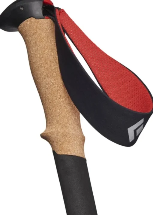 Black Diamond Pursuit FLZ Trekking Poles vaellussauvat, musta/punainen Discount