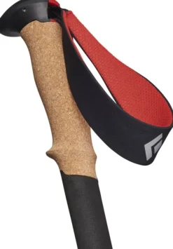 Black Diamond Pursuit Trekking Poles vaellussauvat, tummanharmaa/punainen Outlet
