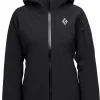 Recon Insulated Shell naisten hybriditakki, musta-Black Diamond Hot